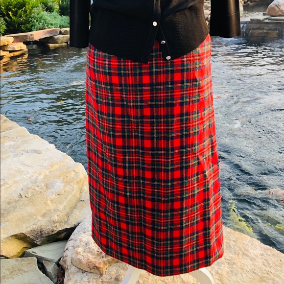 Vintage Pendleton Wool Skirt - Picture 6 of 6